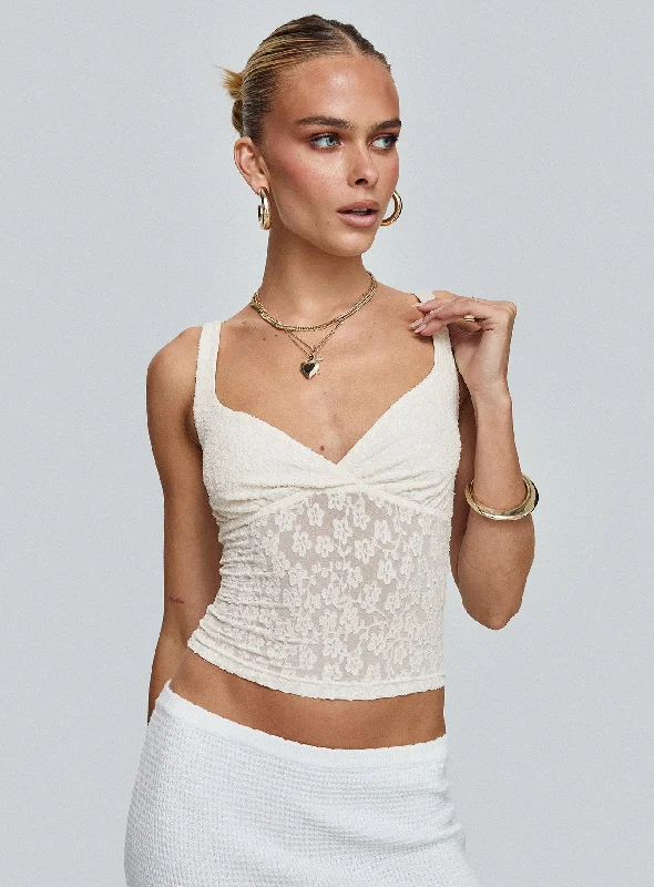 Belted vest – Vest with an attached belt to cinch at the waistBelted vest – Vest with an attached belt to cinch at the waistWandella Top Cream Belted vest – Vest with an attached belt to cinch at the waistBelted vest – Vest with an attached belt to cinch at the waistWandella Top Cream