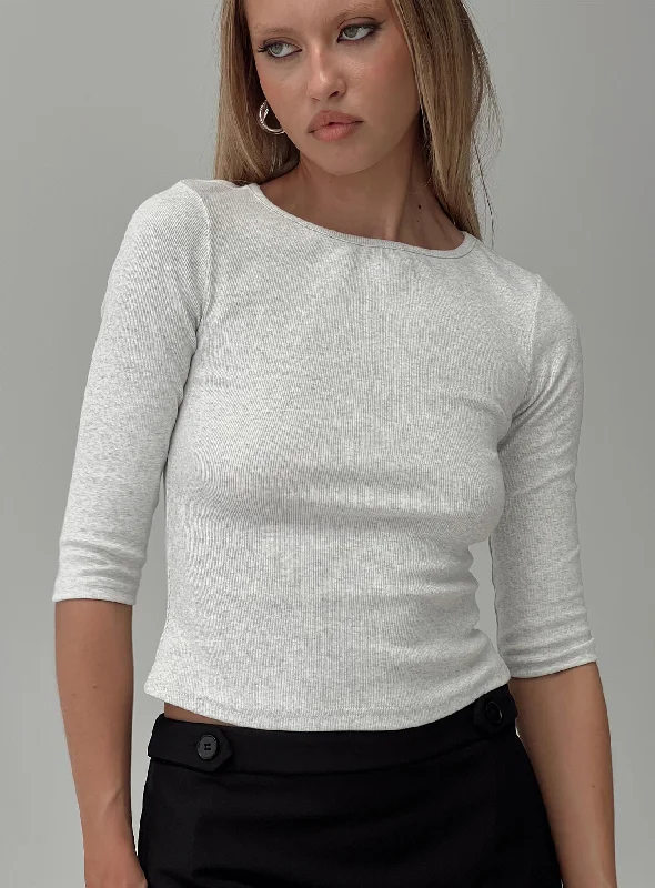 V-neck vest – Vest with a V-shaped neckline for a flattering fitV-neck vest – Vest with a V-shaped neckline for a flattering fitElaia 3/4 Sleeve Top Grey Marle V-neck vest – Vest with a V-shaped neckline for a flattering fitV-neck vest – Vest with a V-shaped neckline for a flattering fitElaia 3/4 Sleeve Top Grey Marle