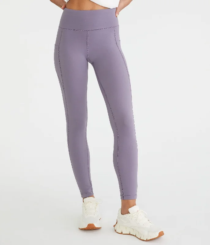 Pleated trousers – Trousers with folds or pleats in the front, often adding volume or texture to the garment.Pleated trousers – Trousers with folds or pleats in the front, often adding volume or texture to the garment.Aeropostale Air Soft Ultra High-Rise Curvy Pocket Leggings
