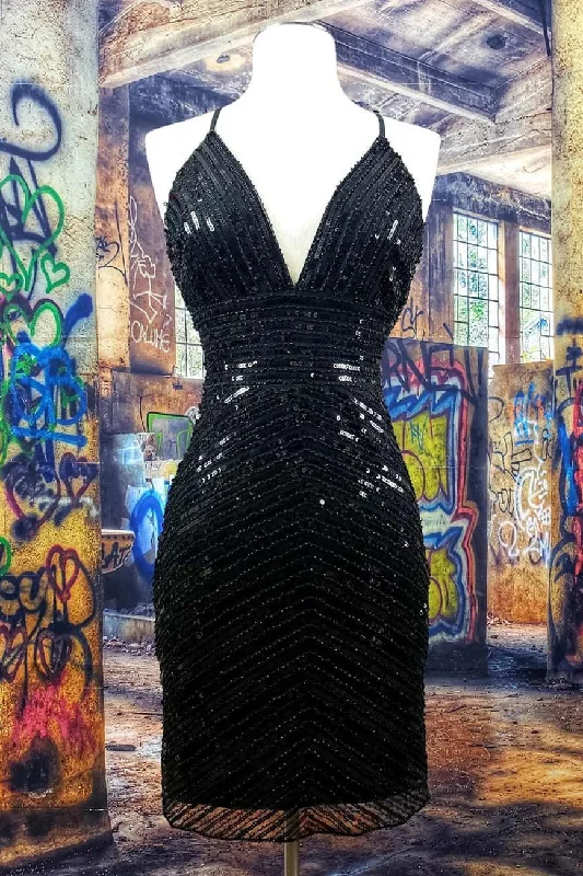 Empire waist dress – Dress with a high waistline, just under the bust, for a flattering silhouette.Empire waist dress – Dress with a high waistline, just under the bust, for a flattering silhouette.Halter Tight Black Sequined Short Homecoming Dress Empire waist dress – Dress with a high waistline, just under the bust, for a flattering silhouette.Empire waist dress – Dress with a high waistline, just under the bust, for a flattering silhouette.Halter Tight Black Sequined Short Homecoming Dress