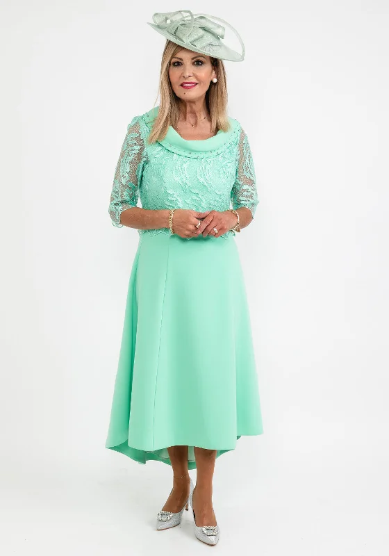 Corset dress – Dress designed with a built-in corset or lace-up feature to create a cinched, structured waist.Corset dress – Dress designed with a built-in corset or lace-up feature to create a cinched, structured waist.Lizabella Lace Bolero & Dress Two Piece, Mint