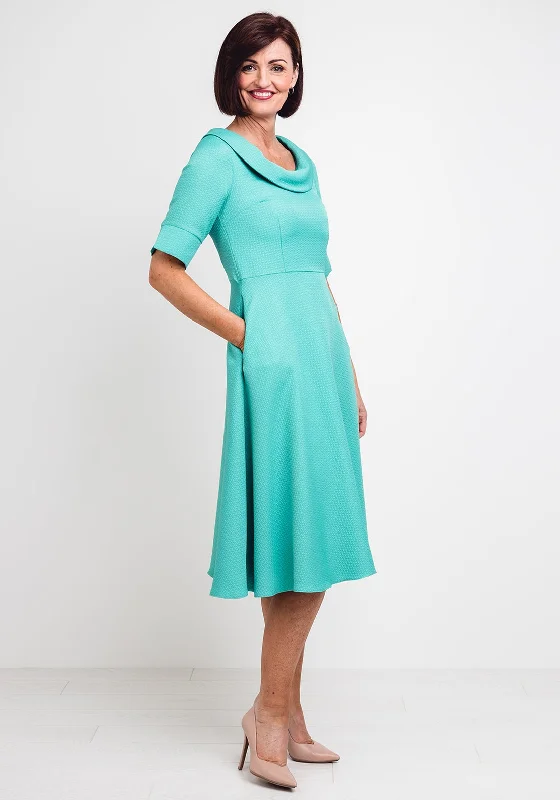 A-line dress – Dress that is fitted at the top and gradually flares out, creating an A-shape silhouette.A-line dress – Dress that is fitted at the top and gradually flares out, creating an A-shape silhouette.Lizabella Textured Print Flared Dress, Jade Green A-line dress – Dress that is fitted at the top and gradually flares out, creating an A-shape silhouette.A-line dress – Dress that is fitted at the top and gradually flares out, creating an A-shape silhouette.Lizabella Textured Print Flared Dress, Jade Green