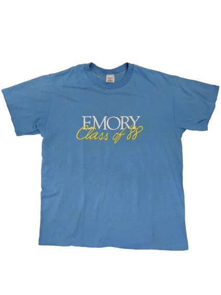 Oversized – Loose, relaxed fit, often with dropped shouldersOversized – Loose, relaxed fit, often with dropped shoulders[L] Vintage Emory Class of '88 Tee