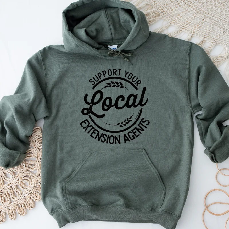 Oversized sweatshirt – Loose-fitting, relaxed fitOversized sweatshirt – Loose-fitting, relaxed fitSupport Your Local Extension Agents Hoodie (S-3XL) Unisex - Multiple Colors!